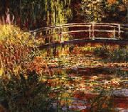 Claude Monet The Water Lily Pond Pink Harmony Sweden oil painting reproduction